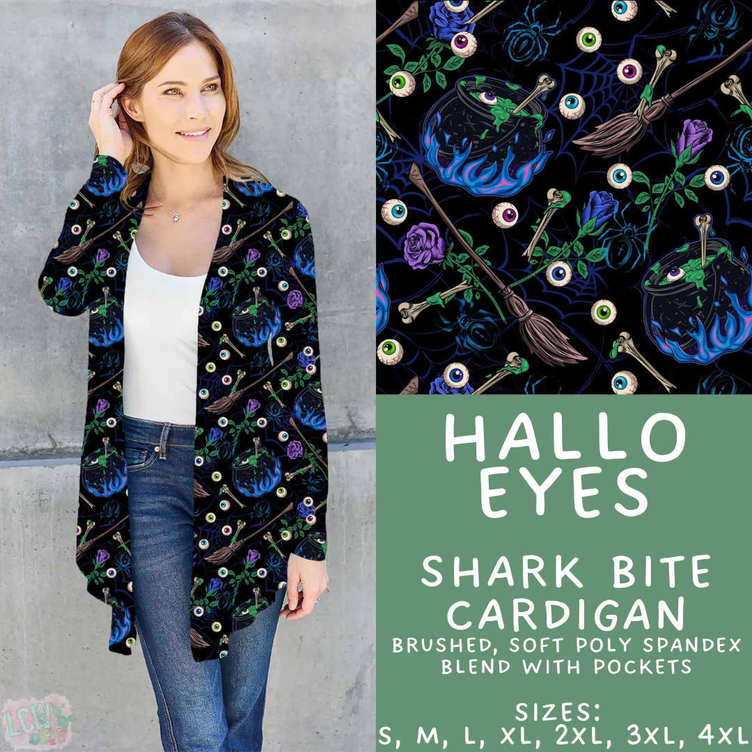 Batch #566 - Halloween 5 - Closes 8/7 - ETA early October - Hallo Eyes Cardigan
