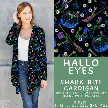 Batch #566 - Halloween 5 - Closes 8/7 - ETA early October - Hallo Eyes Cardigan