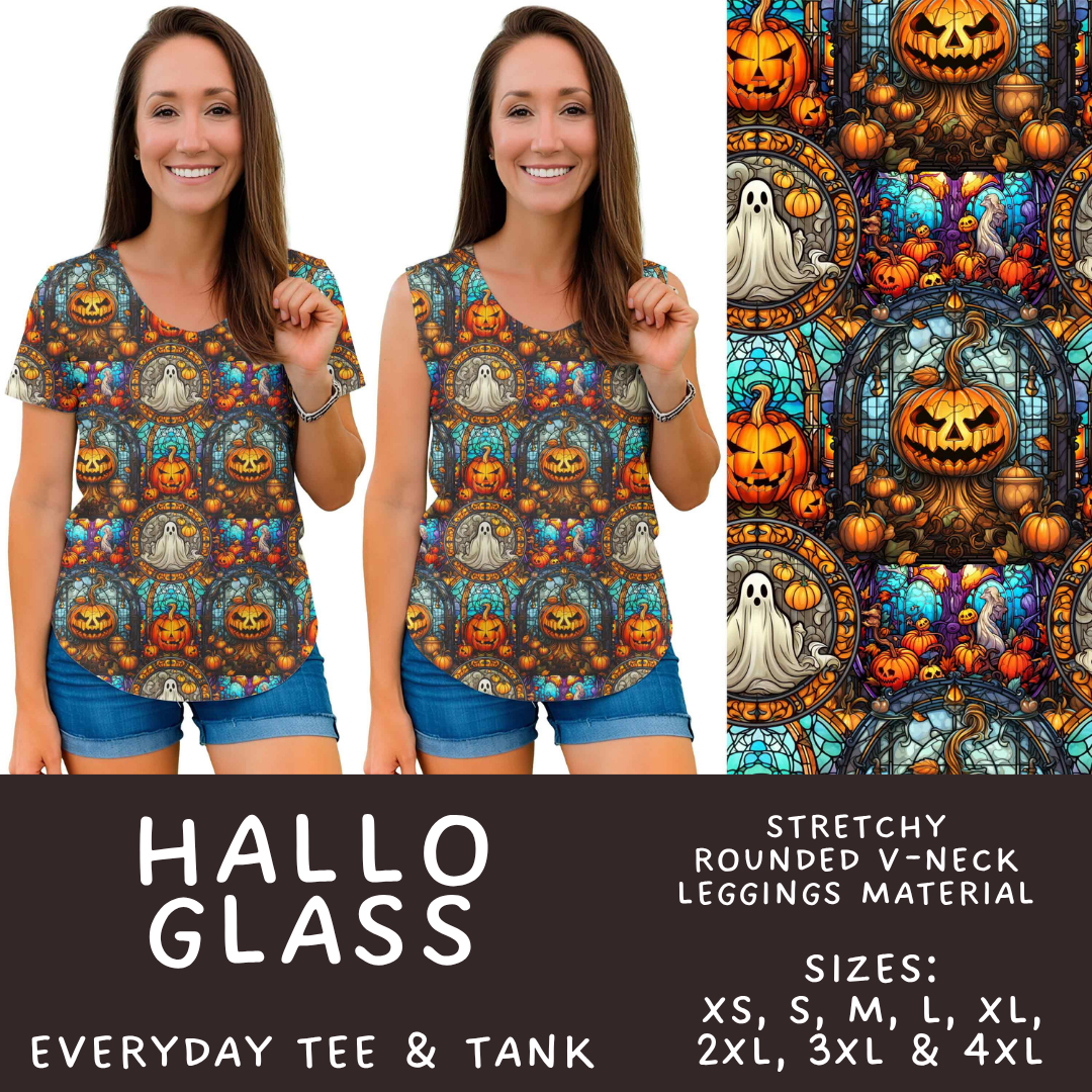 Batch #560 - Halloween 4 - Closes 7/26 - ETA late Sept - Hallo Glass Everyday Tank & Tee