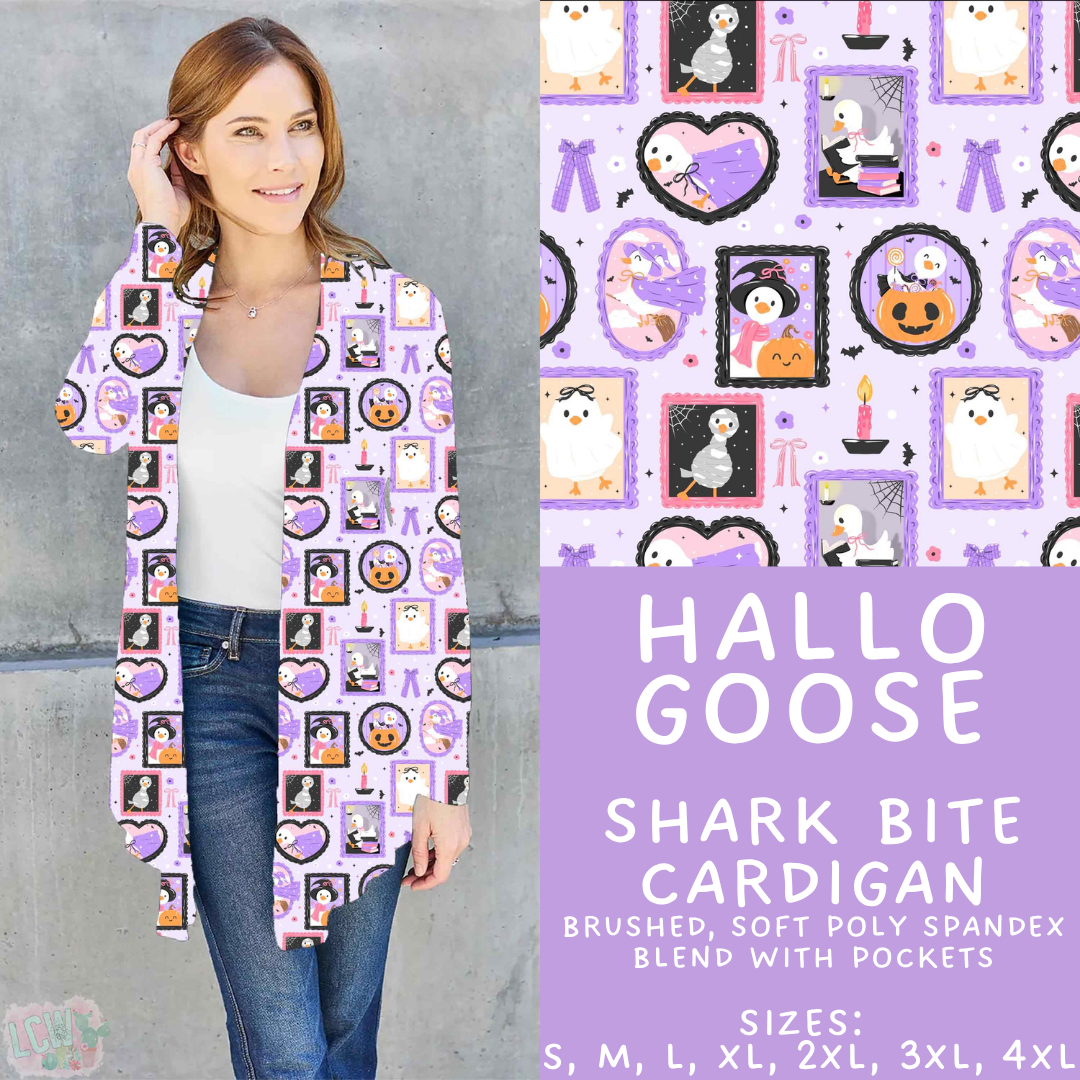 Batch #566 - Halloween 5 - Closes 8/7 - ETA early October - Hallo Goose Cardigan