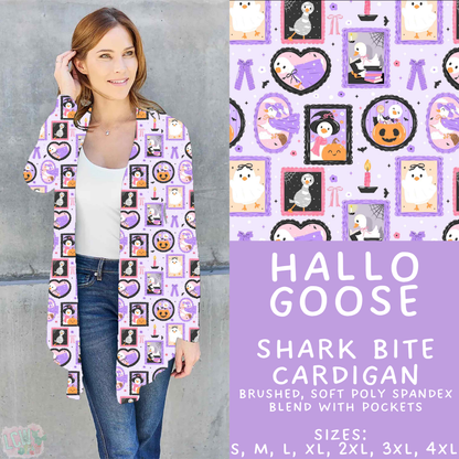 Batch #566 - Halloween 5 - Closes 8/7 - ETA early October - Hallo Goose Cardigan
