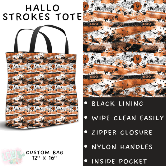 Batch #294 - Brush Strokes - Closes 2/26 - ETA mid/late April - Hallo Strokes Tote