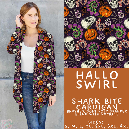 Batch #560 - Halloween 4 - Closes 7/26 - ETA late Sept - Hallo Swirl Cardigan