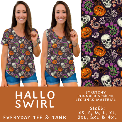 Batch #560 - Halloween 4 - Closes 7/26 - ETA late Sept - Hallo Swirl Everyday Tank & Tee