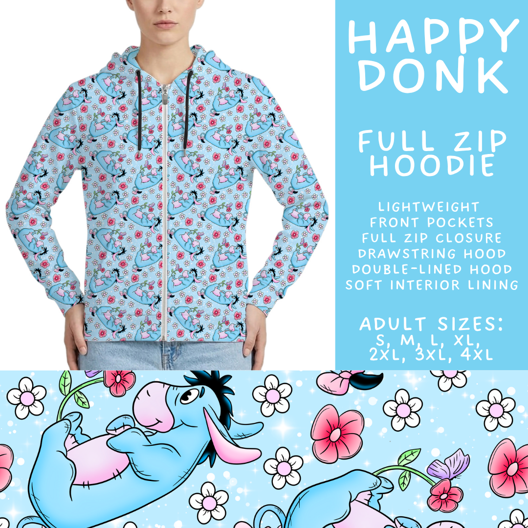 Batch #572 - Magical Faves 23 - Closes 8/19 - ETA mid October - Happy Donk Full Zip Hoodie