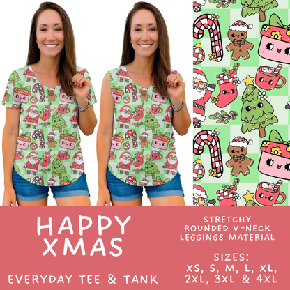 Batch #565 - Christmas in July 2 - Closes 8/5 - ETA early October - Happy Xmas Everyday Tank & Tee