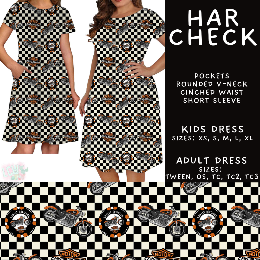 Batch #607 - Fun Run 28 - Closes 11/2 - ETA early Jan - Har Check Adult & Kids Dresses