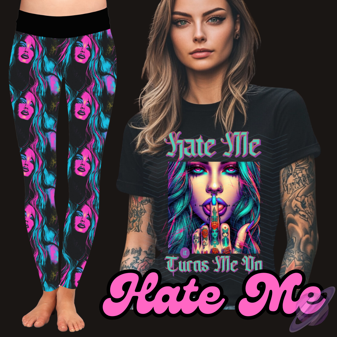 HATE ME- LEGGING/JOGGER/LOUNGER/SHORTS - EDGY PREORDER CLOSING 2/26