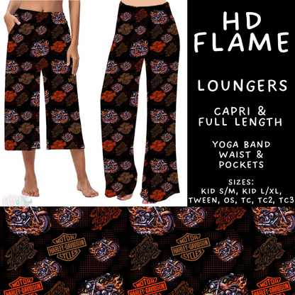 Batch #592 -  Fun Run 27 - Closes 9/30 - ETA late Nov - HD Flame Capri and Full Length Loungers