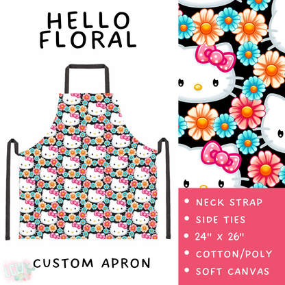 Batch #476 - Bake Off - Closes 1/16 - ETA early/mid March - Hello Floral Apron