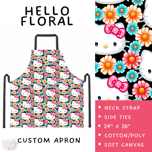 Batch #476 - Bake Off - Closes 1/16 - ETA early/mid March - Hello Floral Apron