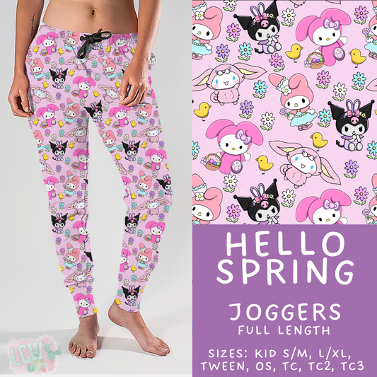 Batch #477 - Magical Character Easter - Closes 1/12 ETA - Early March - Hello Spring Joggers