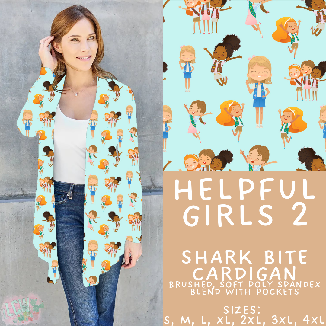 Batch #610 - Cookie Dealer 3 - Closes 11/9 - ETA early Jan - Helpful Girls 2 Cardigan
