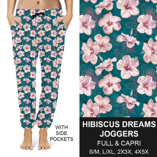 RTS - Hibiscus Dream Joggers