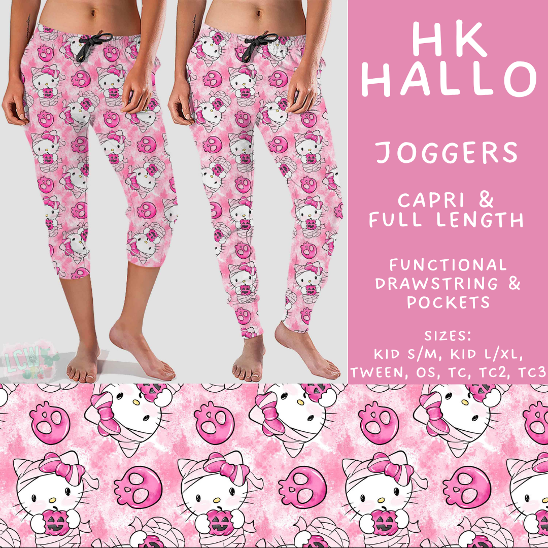 Batch #567 - Magical Character Halloween - Closes 8/10 - ETA early Oct - HK Hallo Full and Capri Length Joggers