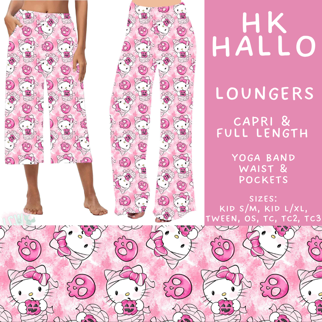 Batch #567 - Magical Character Halloween - Closes 8/10 - ETA early Oct - HK Hallo Capri and Full Length Loungers