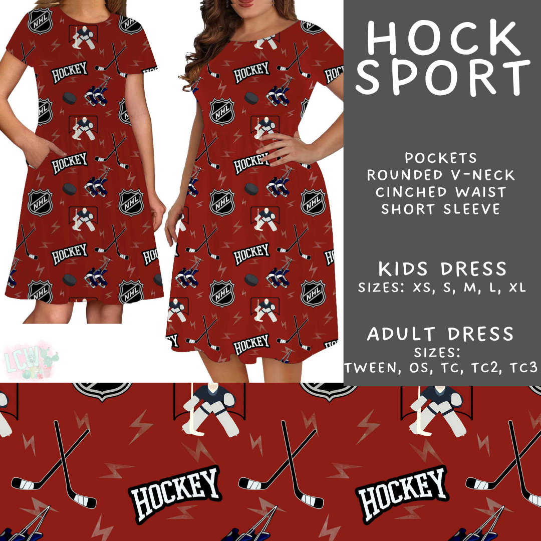 Batch #589 - August Request Run - Closes 9/23 - ETA mid/late Nov - Hock Sport Adult & Kids Dresses
