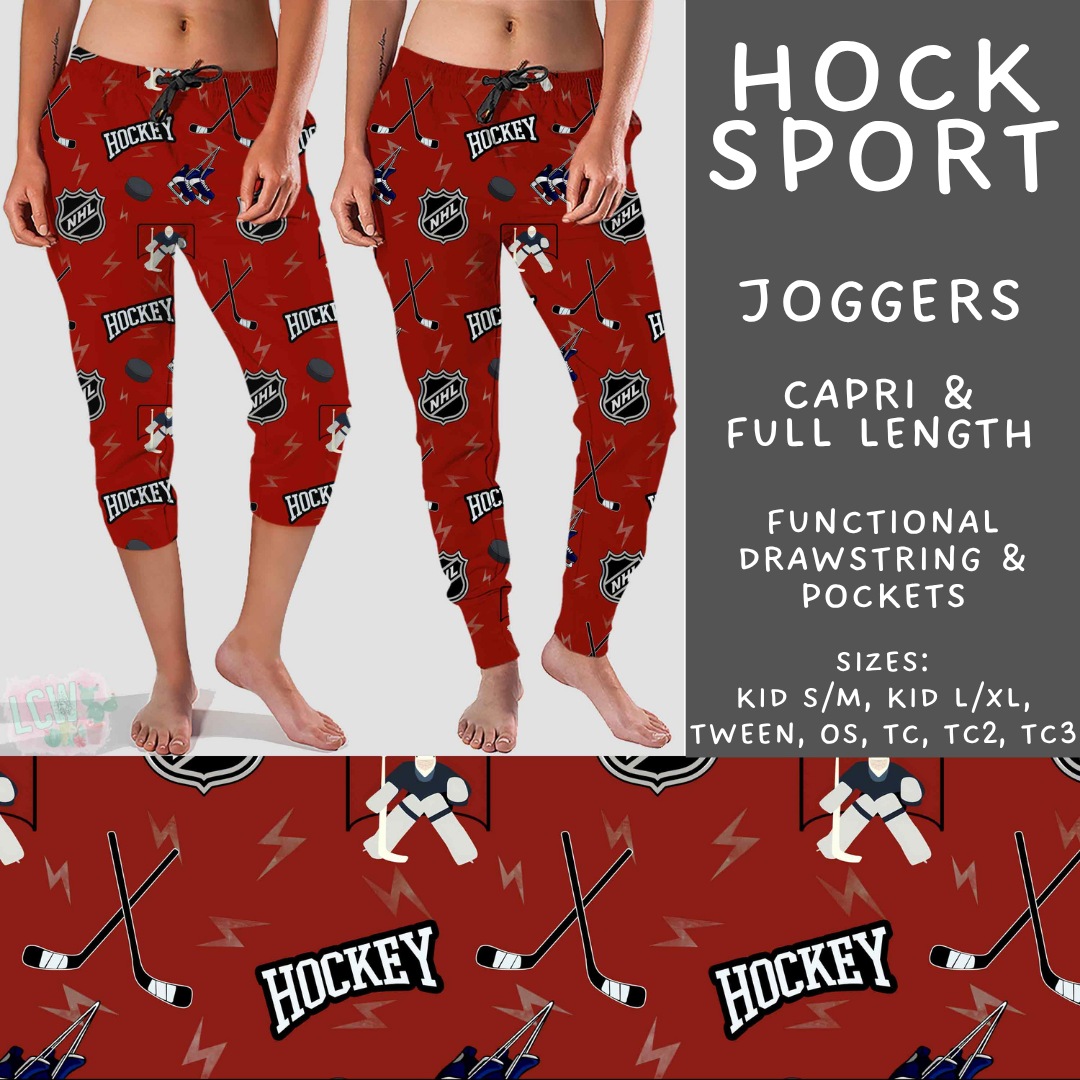 Batch #589 - August Request Run - Closes 9/23 - ETA mid/late Nov - Hock Sport Full and Capri Length Joggers