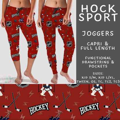 Batch #589 - August Request Run - Closes 9/23 - ETA mid/late Nov - Hock Sport Full and Capri Length Joggers
