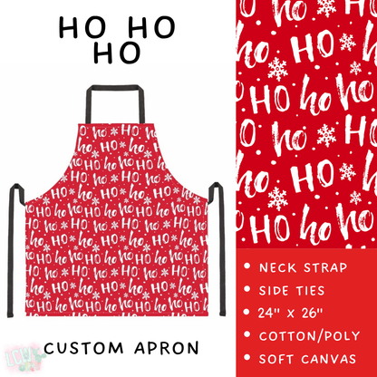 Batch #591 - Baking Spirits Bright 3 - Closes 9/28 - ETA mid/late Nov - Ho Ho Ho Apron