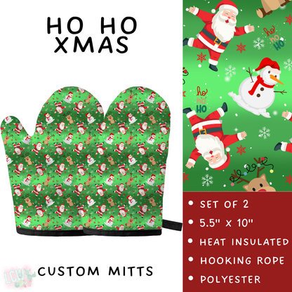 Batch #591 - Baking Spirits Bright 3 - Closes 9/28 - ETA mid/late Nov - Ho Ho Xmas Oven Mitts