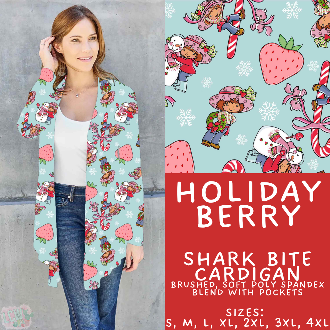 Batch #558 - Magical Character Christmas - Closes 7/20 - ETA mid/late Sept - Holiday Berry Cardigan