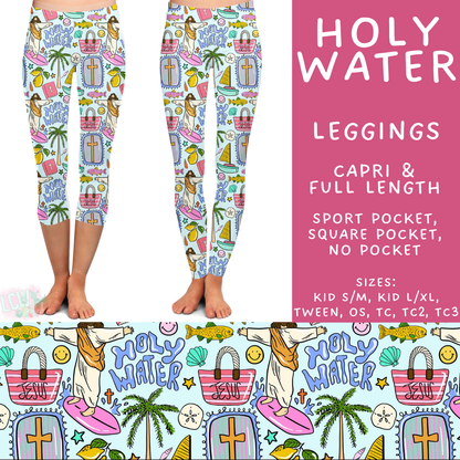 Batch #550 - Fun Run 24 - Closes 7/1 - ETA early Sept - Holy Water Full and Capri Length Leggings