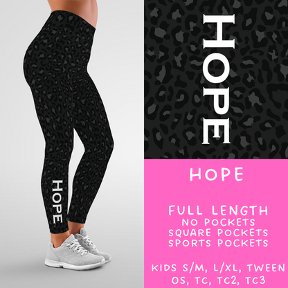 Ready To Ship - Hope Leggings - Kids LXL