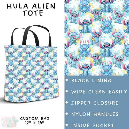 Batch #277 - December Request Run - Closes 1/27 - ETA late March - Hula Alien Tote