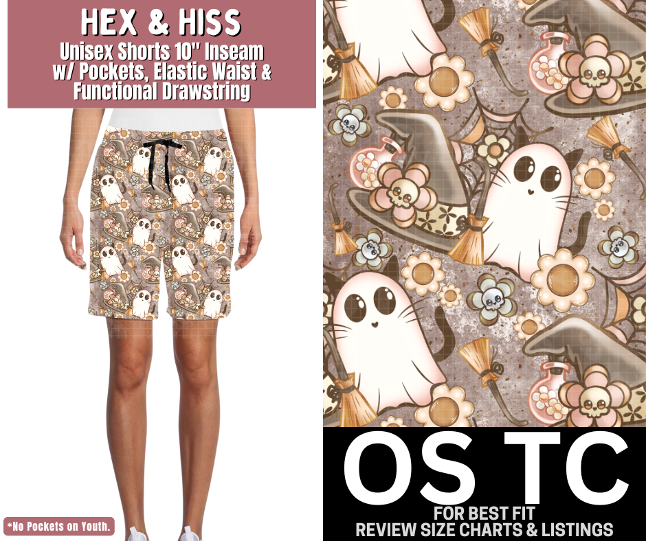Hex & Hiss Unisex Shorts