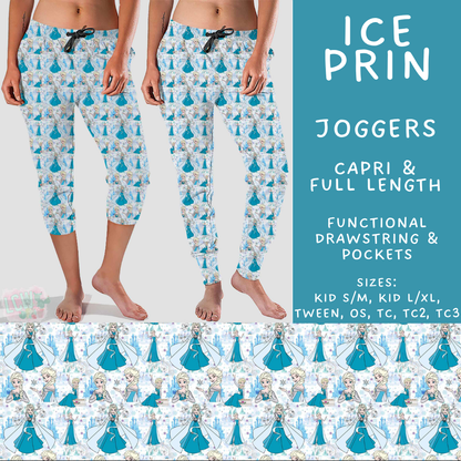 Batch #606 - Magical Character Winter - Closes 10/30 - ETA late Dec - Ice Prin Full and Capri Length Joggers