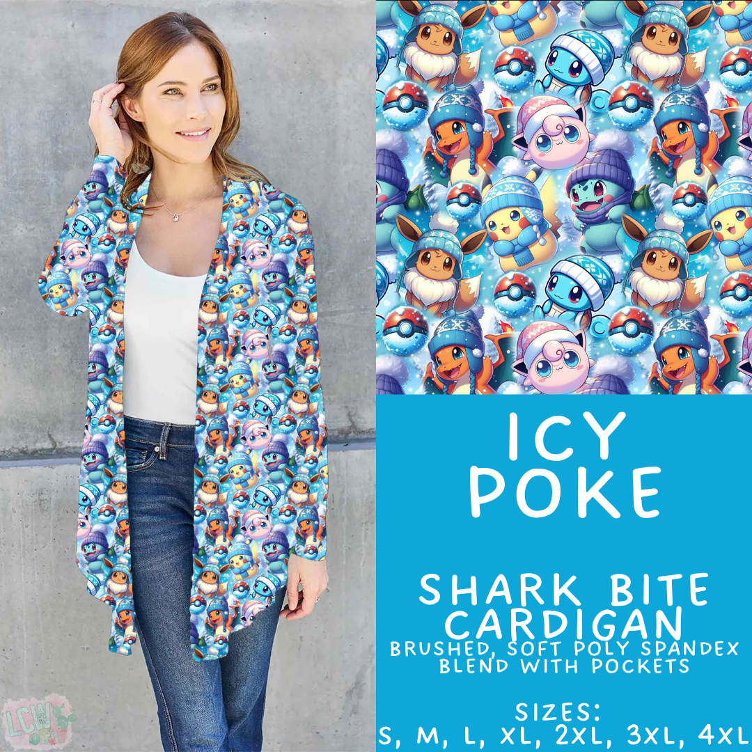 Batch #606 - Magical Character Winter - Closes 10/30 - ETA late Dec - Icy Poke Cardigan
