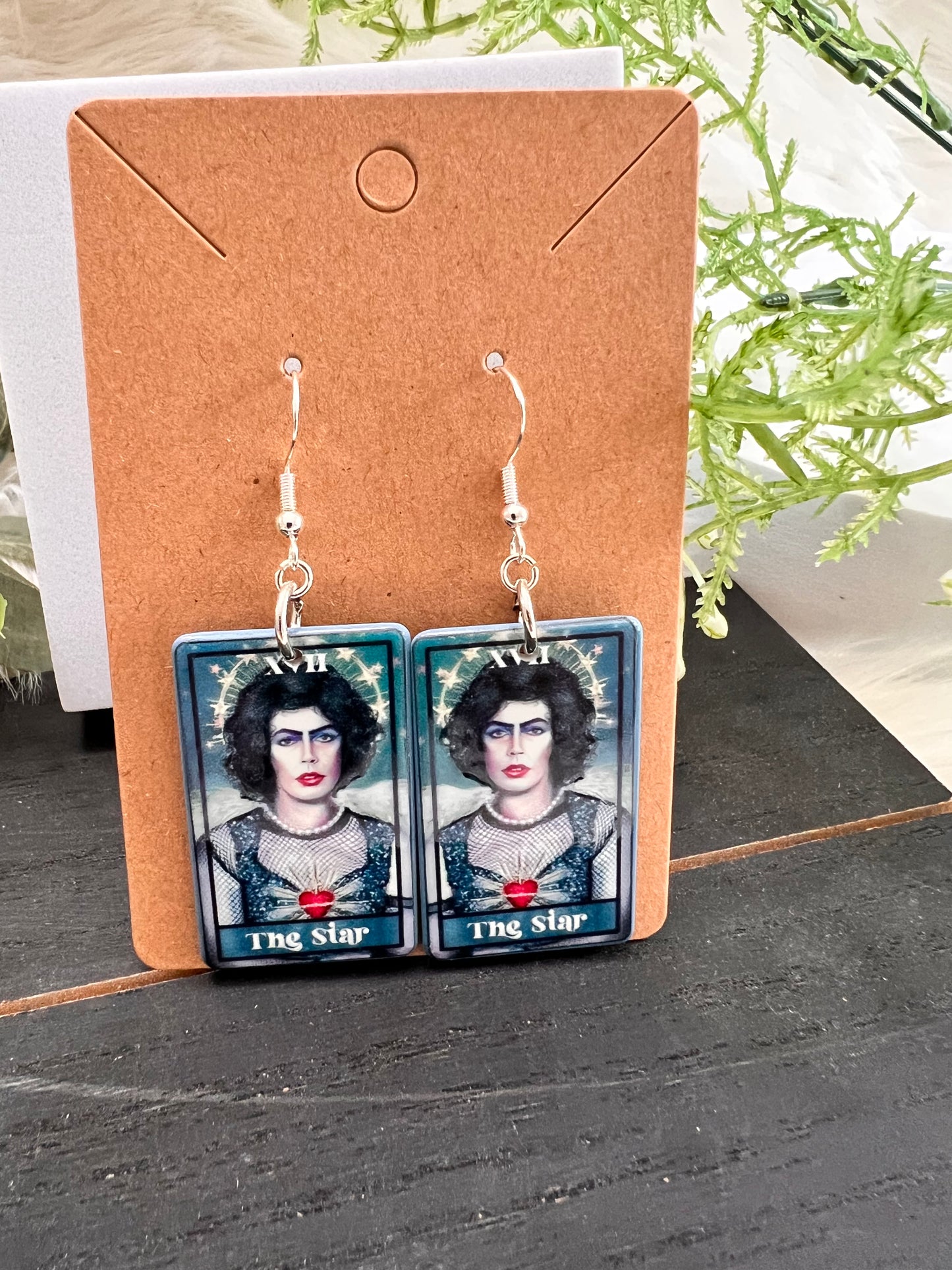 Horror Tarot Hook Earrings- Collection 3