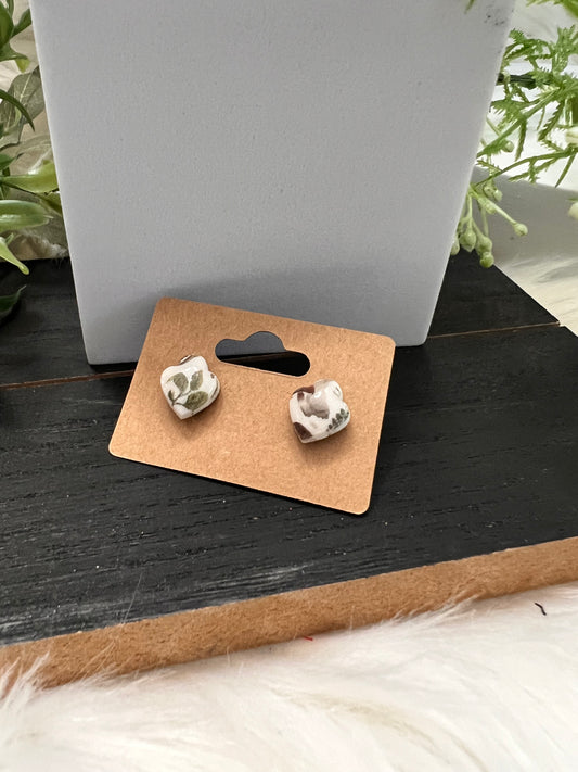 Mushroom Micro Stud Earrings