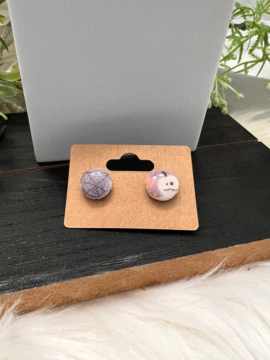 Spooky Micro Stud Earrings