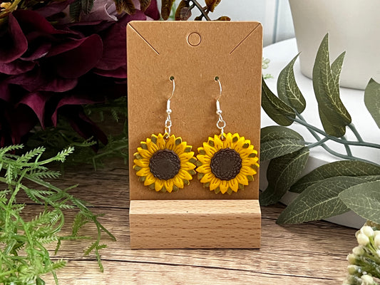 Sunflower- Hook Earring