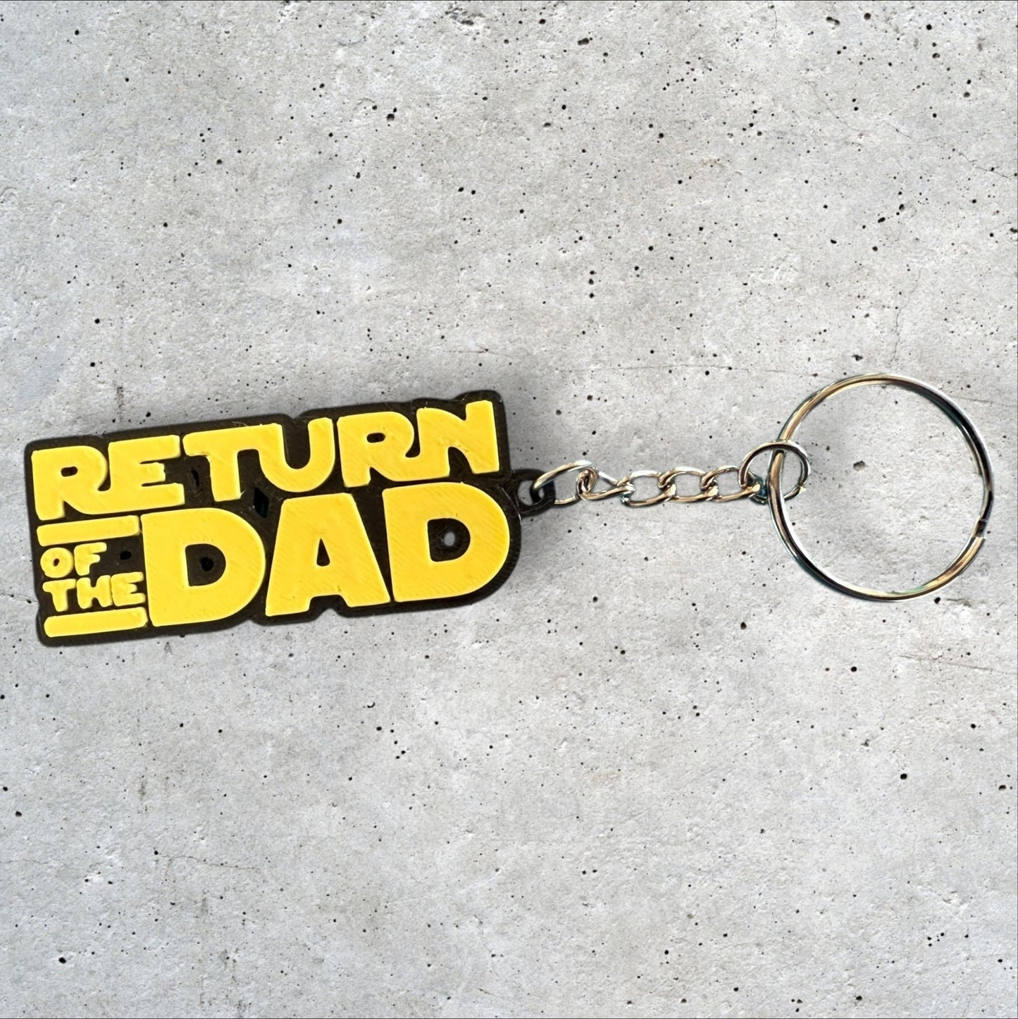 Return of the Father 3D Printed Keychain