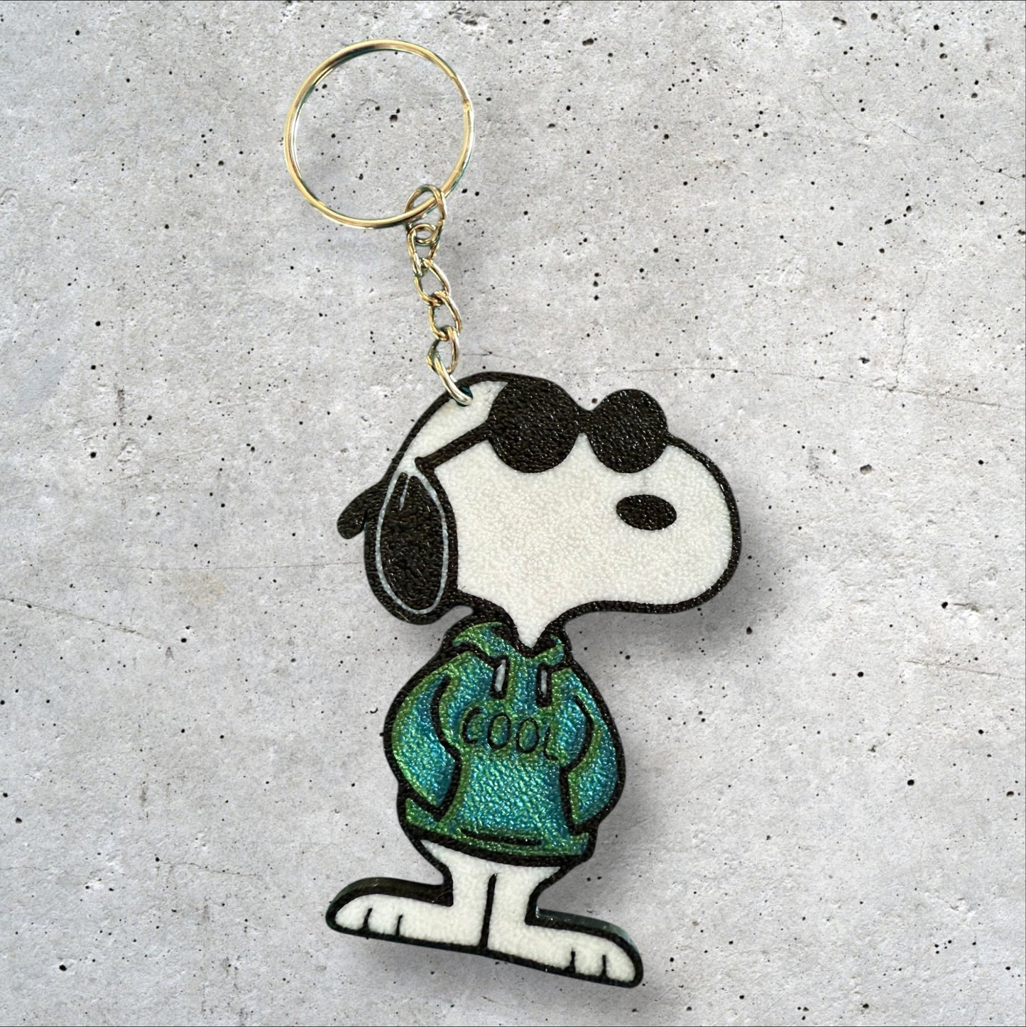 Joe Cool Keychain