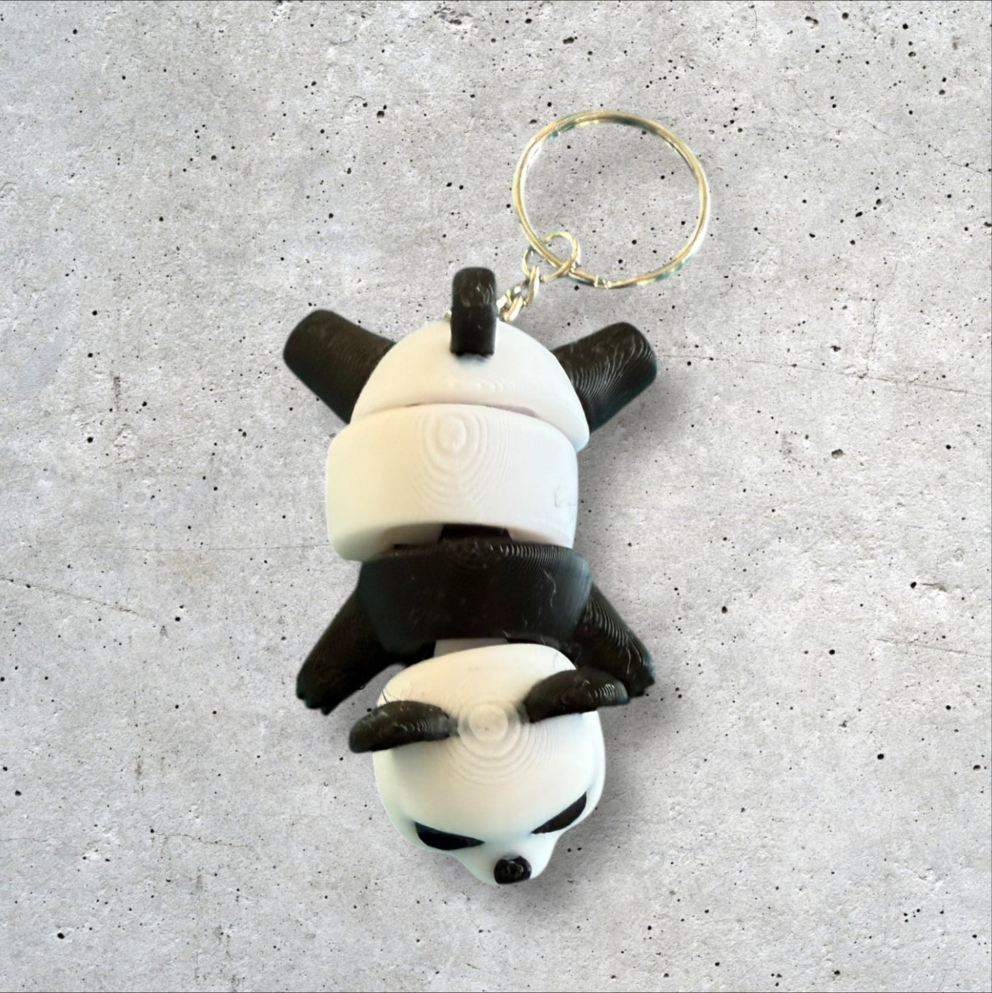 Articulated Panda Keychain