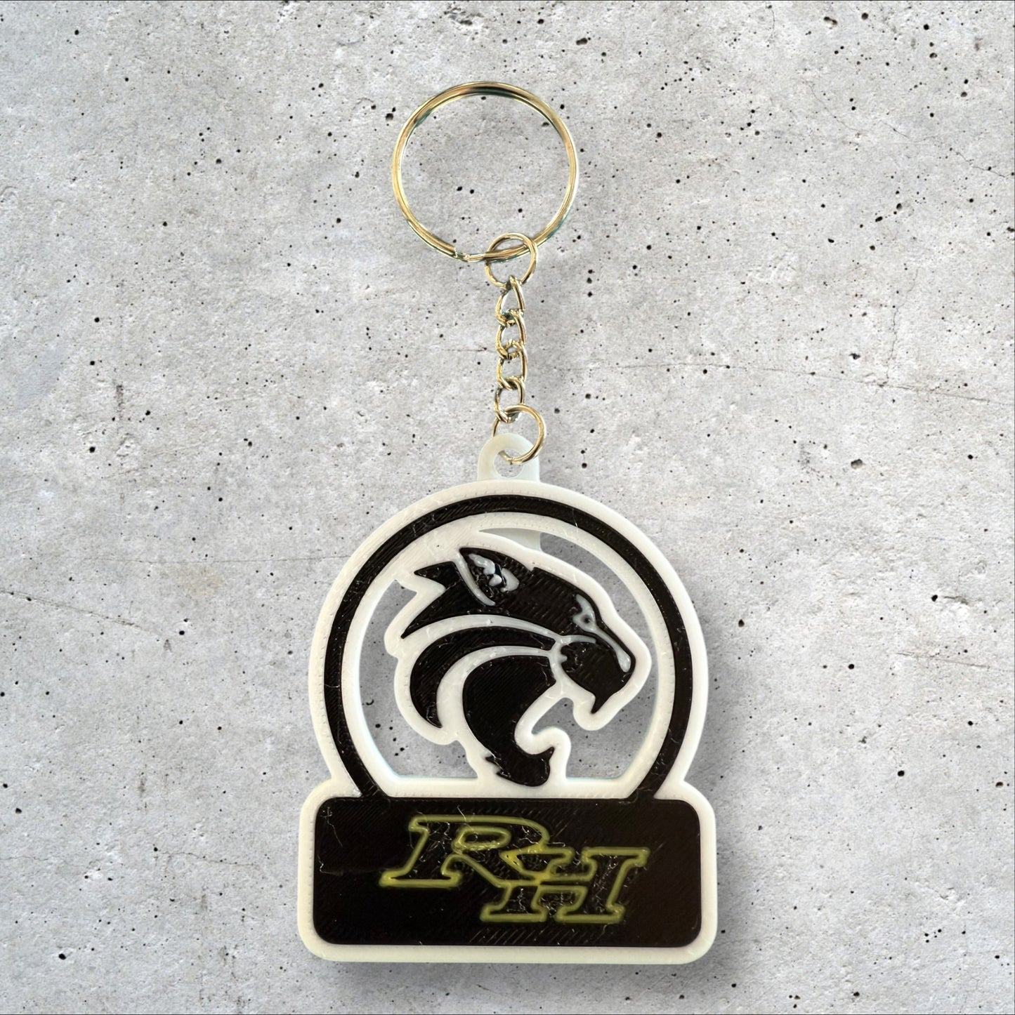 RH Wildcat Keychain