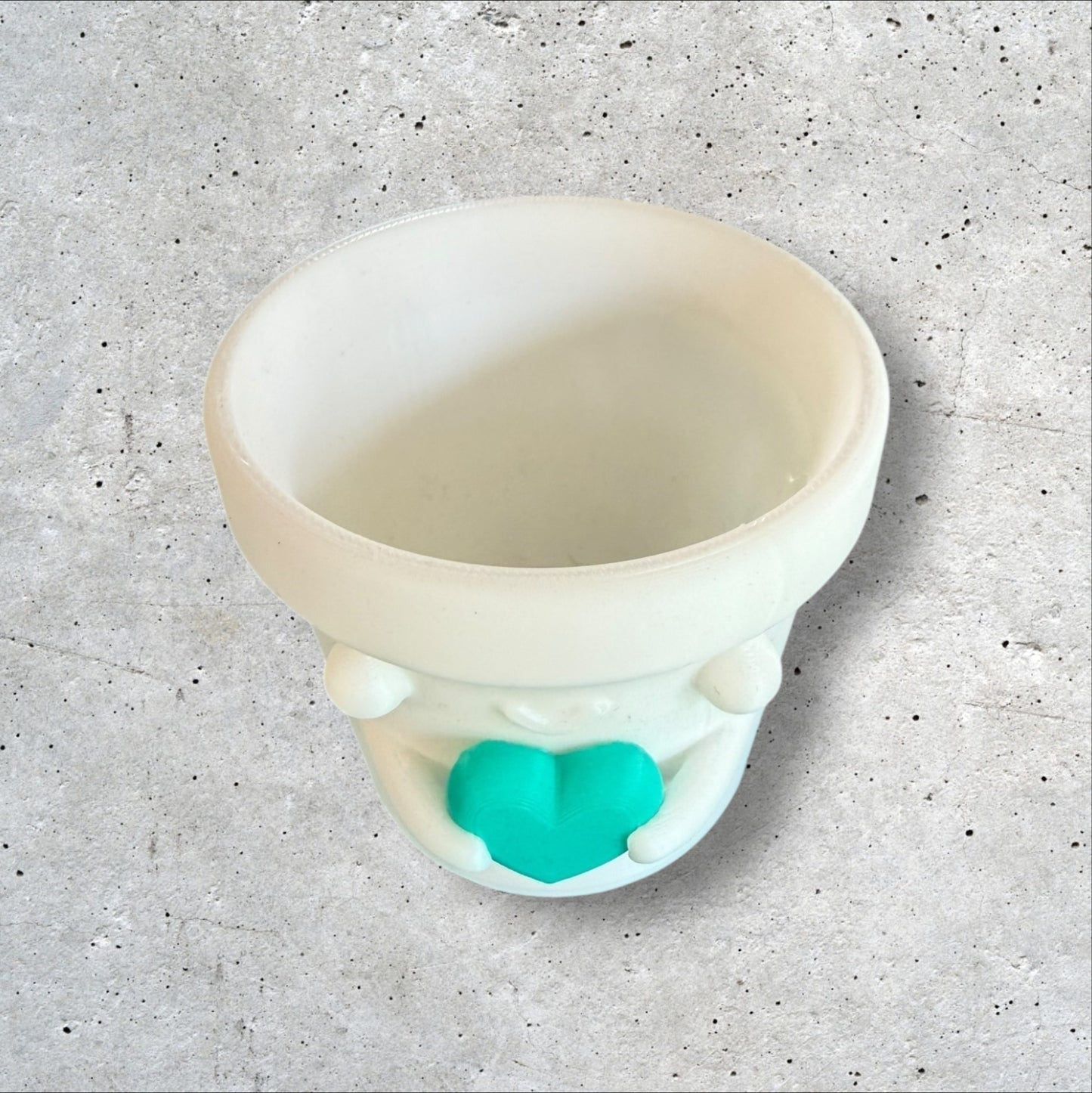 Mini Happy Heart Plant Pot