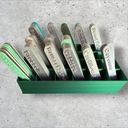 3D Printed Plant Markers