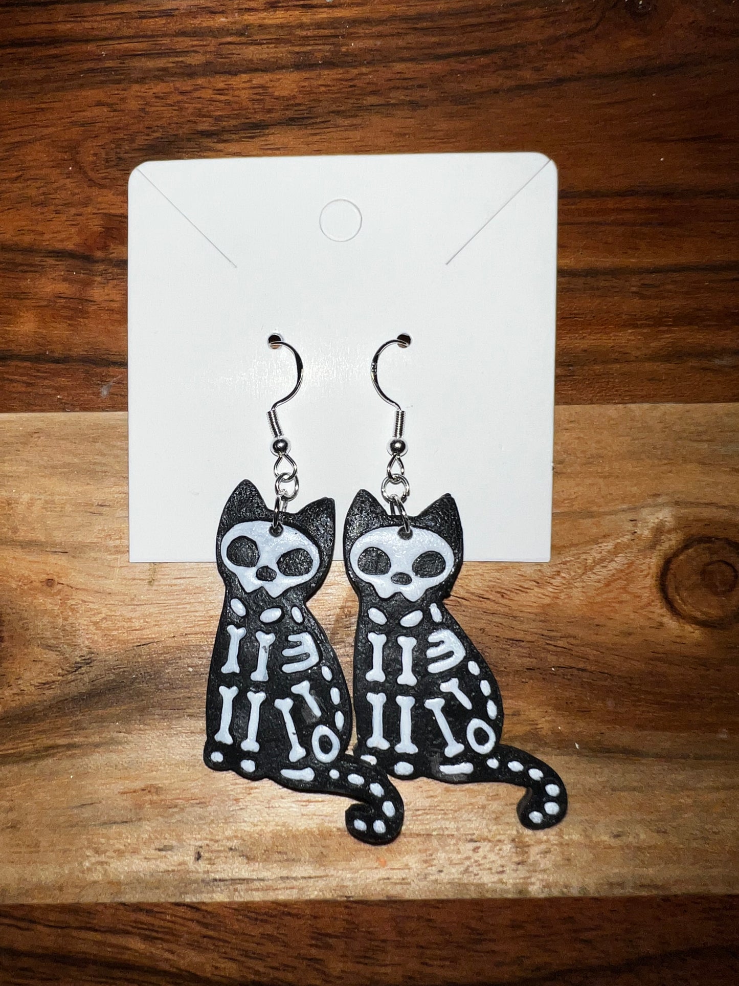 Kitty De Los Muertos- Hook Earring