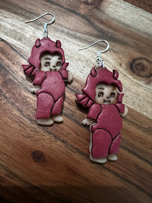 Cutie Devil- Hook Earring