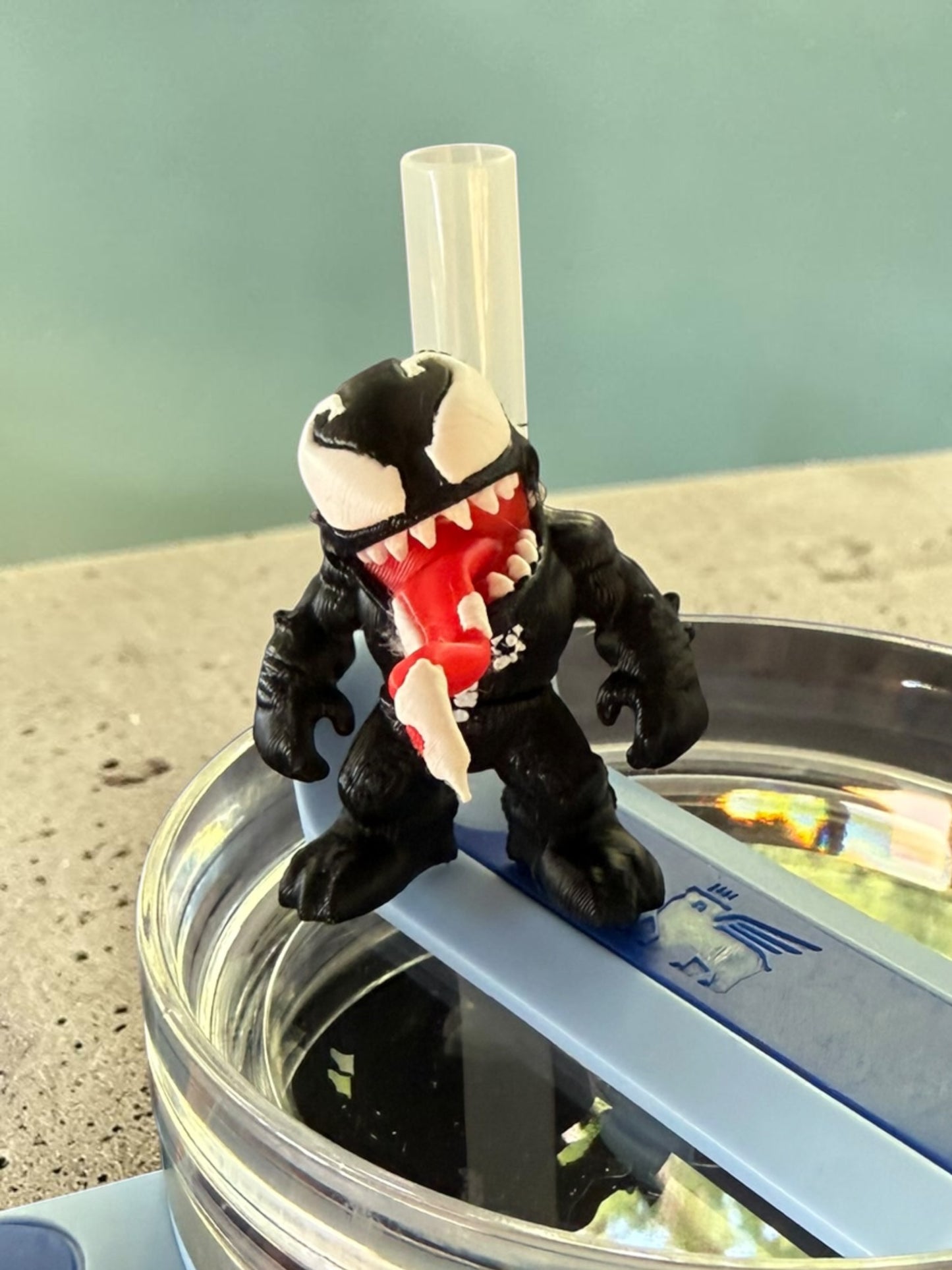 Symbiotic Alien- Straw Buddy- 3D Printed