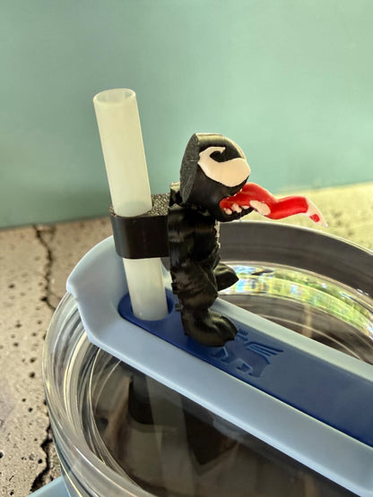 Symbiotic Alien- Straw Buddy- 3D Printed