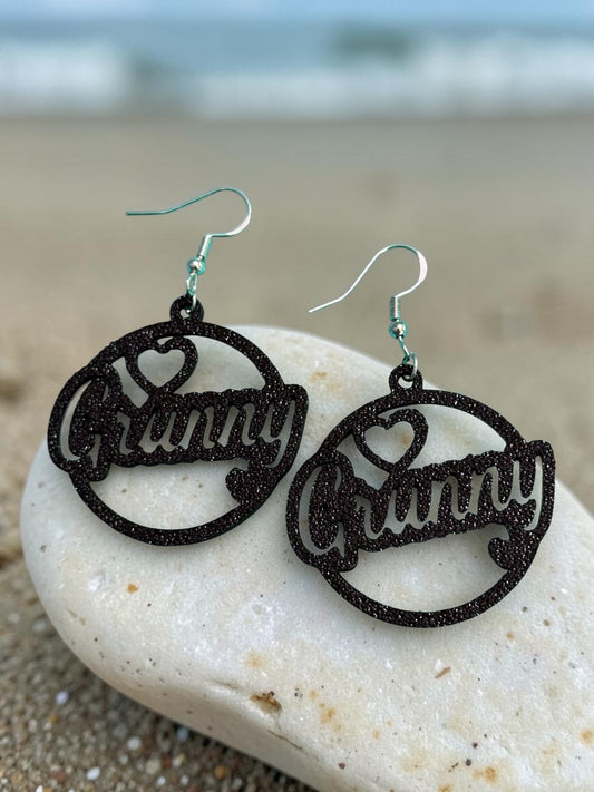 Granny - 3D Printed Earrings
