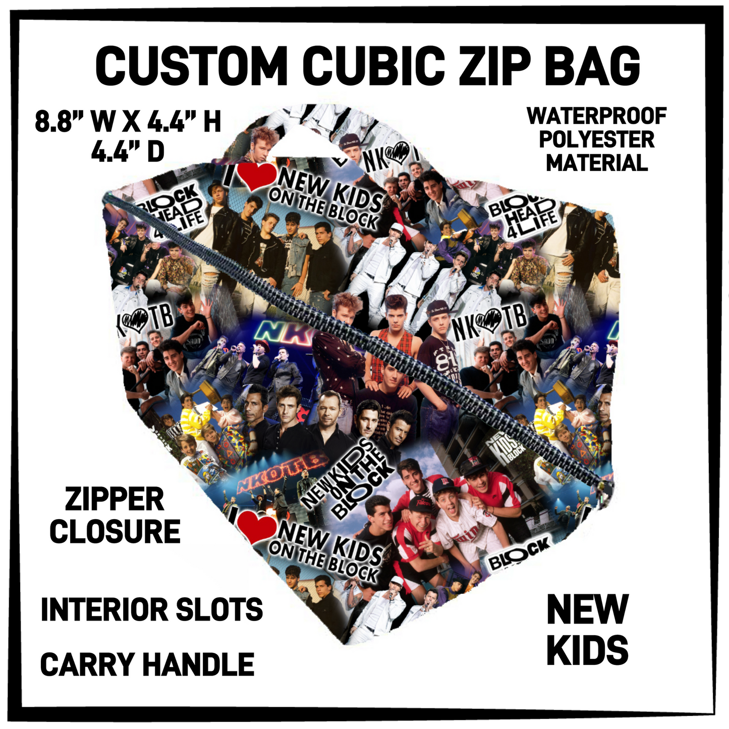 CZ1B - New Kids Cubic Zip Bag - Preorder Closing 7/8 ETA: Early Sept