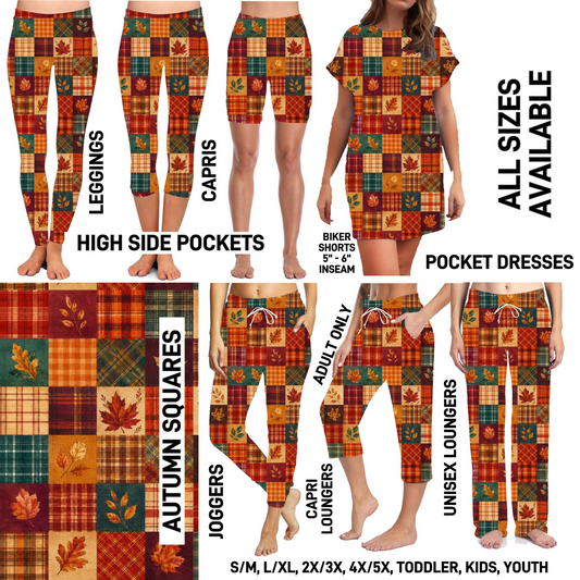 297BT - Autumn Squares - Preorder Closing 7/26 ETA: Late Sept