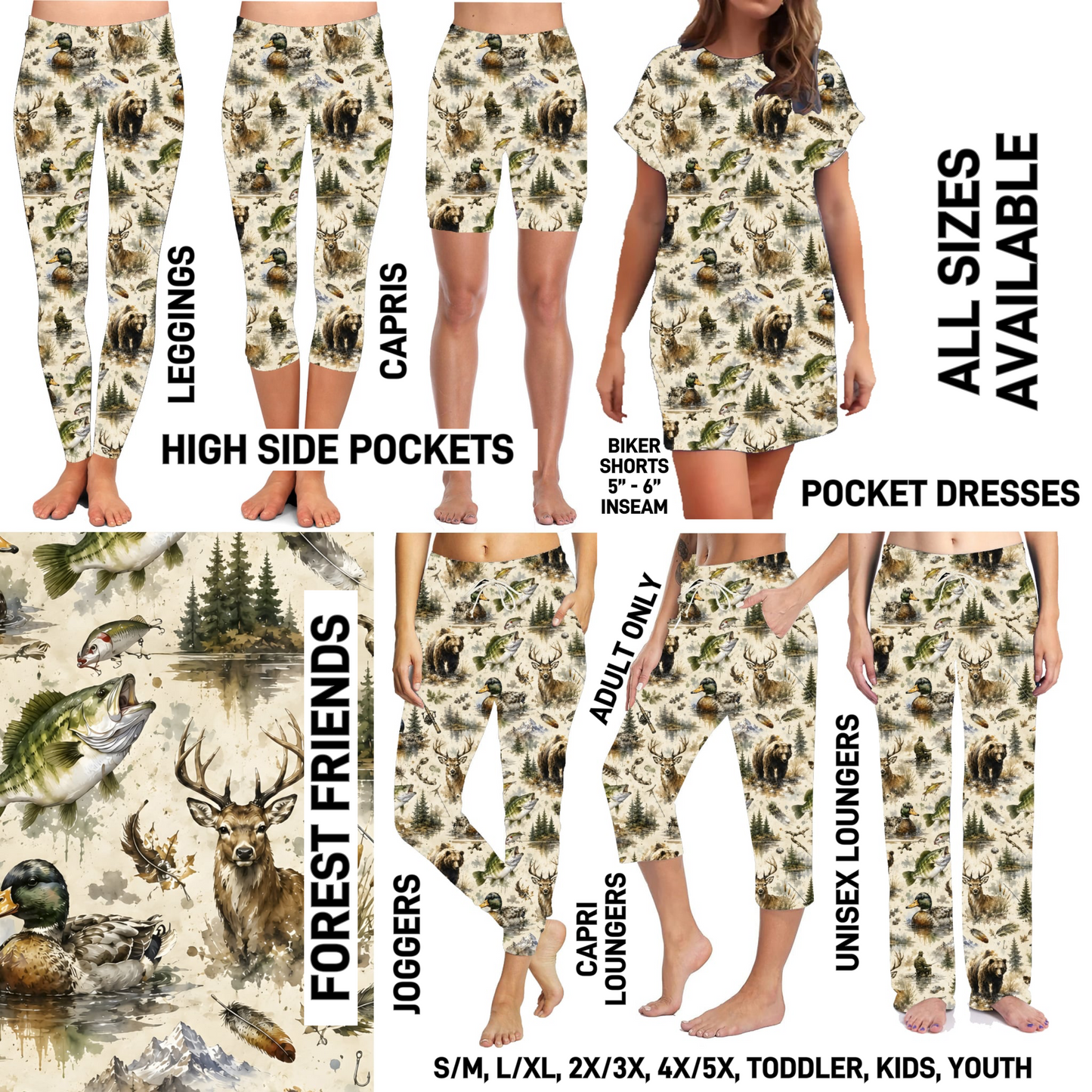 297BT - Forest Friends - Preorder Closing 7/26 ETA: Late Sept